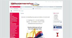 Desktop Screenshot of haarlemmermeerverhuur.nl